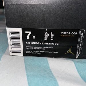 Air Jordan 12 Retro Dark Grey